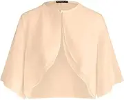 [ApartFashion] Women's Chiffon Bolero, Rose