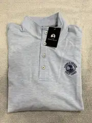 Pebble Beach F&G Tech M Powder Blue Golf Vest New w/Tags