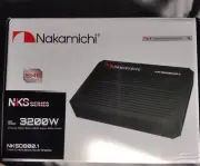 New Nakamichi Class D Monoblock Amp 3200 Watts Max Pwr NKSD800.1
