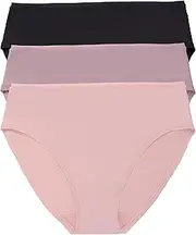 [Natori] Women's Bliss Bare Cotton Hipster 3-Pack