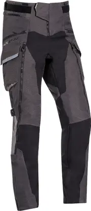 Ixon Ragnar Motorcycle Textile Pants, black-blue, Size S for Men Black Blue