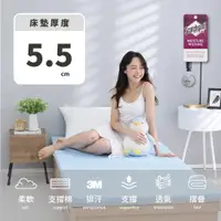 在飛比找蝦皮購物優惠-【朵法亞 Darphia】雙效釋壓床墊│現貨免運 記憶床墊 