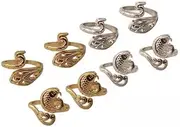 3X 8Pcs Knitting Loop Crochet Adjustable Vintage Finger Holder for Mother