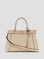 GUESS Women's Beige Anadela Compartment Satchel