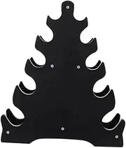 Kisangel Dumbbell Bracket Plastic Workout Rack 5-tier Storage System for Dumbbells