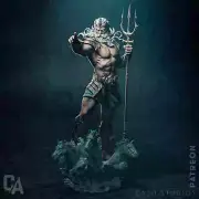 Poseidon Resin Figure / Statue various sizes