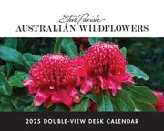 2025 Calendar Steve Parish Australian Wildflowers Double-View Desk Easel Browntrout A04701