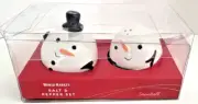 NEW World Market Animated Snowballs Salt And Pepper Shakers Set