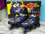VFX Gear Reactor Inline Skates Roller Blades Men Size 12 Black/Blue NEW