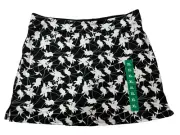 Tranquility Colorado Clothing Womens XL Stretch Floral Pull-On Skirt Skort NWT