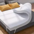 3 Inch Gel Memory Foam Mattress Topper Non-Slip CertiPUR-US New Removable Cover