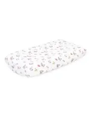 [The Peanutshell] Whisper Size Bassinet Sheets 2 Piece in White