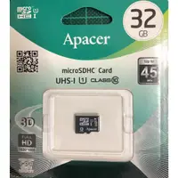 在飛比找蝦皮購物優惠-Apacer 32GB Micro SD 記憶卡