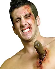 Woochie Ouch Knife Latex Special Effects Make Up