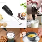 Mini Milk Frother Creative Stainless Steel Kitchen Whisk Coffee Mixer Household