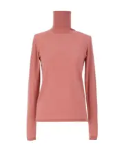 Pure natural wool yarn pullover XS Pink