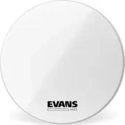 Evans MX2 White Marching Bass Drum Head, 32 Inch