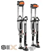 SurPro S2X Quad Lock Dual Legs Support Magnesium Drywall Stilts 21-31 in.