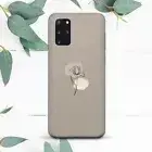 Aesthetic Minimalist Floral Line Case For Samsung Note 20 S20 S21 S22 S23 S24 FE