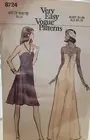 UNCUT Sewing Pattern Very Easy VOGUE 8724 Size 14- Long Or Short Halter DRESS