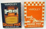 1972 McLaren M19A Formula 1 + Yardley Soap Gift Set Corgi Toys England MB