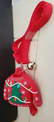 NWT UGLY SWEATER Holder Bath & Body Works RETRACTABLE ID BADGE HOLDER