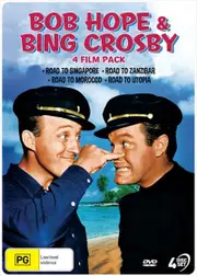 Bob Hope And Bing Crosby "Road To?" 4 Film Collection DVD