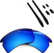 [BlazerBuck] Anti-salt polarised replacement lenses for Oakley Flak 2.0 XL OO9188 - ice blue
