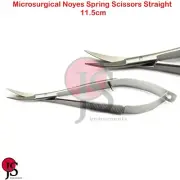 Noyes Microsurgical Scissor Spring Ophthalmic Dental Dissecting Cutting Shear CE
