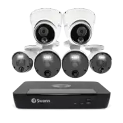 Swann Master-Series 4K HD 6 Camera 8 Channel NVR Security System SONVK-876804B2D