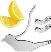2Pcs Lemon Lime Squeezer Stainless Steel Lemon Squeezer Handheld Bird Shaped Lime Juicer Manual Fruit Juicer Portable Lemon Squeezer for Orange Lemon Lime Pomegranate Kitchen Gadget