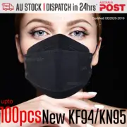 4PLY Face Masks KF94 N95 Certified Disposable Protective Respirator Mouth Cover