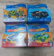 Mega Construx Hot Wheels RODGER DODGER + Hw40 Alien Aristo Rat Hhl96 Cadillac 16