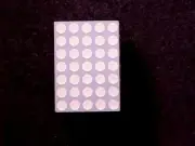 TA07-11EWA - Kingbright Red LED 5 x 7 Dot Matrix Display - (Columns Anode)