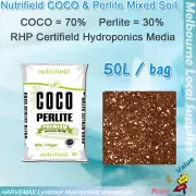 Hydroponics COCO Perlite 50L Grow Media Premium Mixed Nutrifield coco pick up