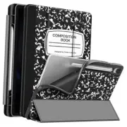 Slim Case for Samsung Galaxy Tab S9 FE 5G 10.9 composition book black