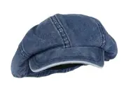 Women Denim Newsboy Cap Slouchy Newsboy Hat Visor Beret Flat Cap Vintage Over...
