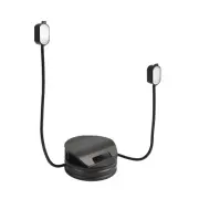 Lamp LED Adapter Clip On Music Stand Light Orchestra Sheet Book Read AAA Battery