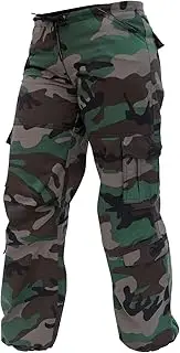 [ROTHCO] Womens Unwashed Camo Paratrooper Fatigue Pants