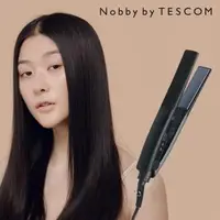 在飛比找森森購物網優惠-【NOBBY BY TESCOM】日本專業沙龍修護離子平板夾