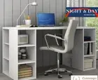 Brand New Bloc cube Multi Storage Home Office Shelf Desk White Contempo Range