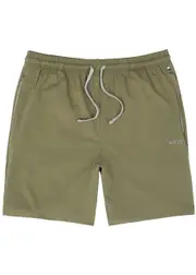 Boss Logo-embroidered Stretch-cotton Shorts - Khaki - XL XL