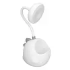 Cute LED Desk Lamp With Pen Holder 360 Degree Gooseneck Tube USB Rechargeabl SHD