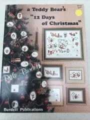 New Christmas Cross Stitch Burdett Publications 12 Days Of Craft Book Gifts