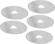 GARIOUANS 45mm Diameter Hobby Knife Blades 5 Pcs Fabric Paper Leather Quilting Cutting Blades for Crafting Supplies