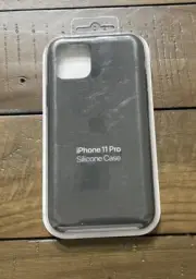 OEM Apple Silicone Slim Cover Case For iPhone 11 Pro - Black MWYN2ZM/A