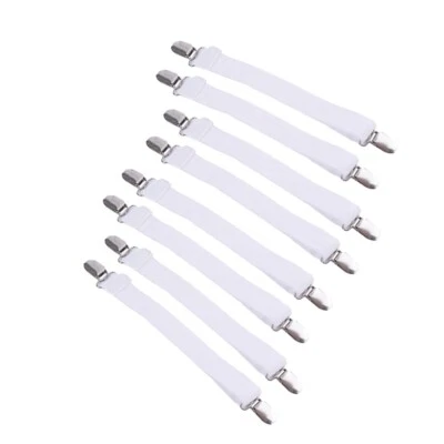 8PCS Sheet Fasteners Bed Sheet Gripper Sleeper Sofa Mattress Bed Sheet Holder