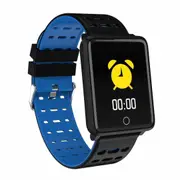 F3 1.44'' Color Touch Screen IP67 Waterproof Smart Watch Heart Rate Monitor Pedometer Fitness Smart Bracelet BLUE COLOR