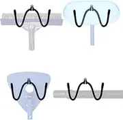 YYST Pool Tool Organizer Holder Pool Cleaning Accessory Organizer Holder Rack - Store Poles, Brushes, Nets, Vacuum Heads,Leaf Rakes, Skimmers, etc (4)