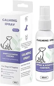 Cat Calming Spray, Comfort Spray Pheromone Natural Solution Drops For Cats & Dogs Helps With Separation Noise Phobias, Travel Hyperactivity